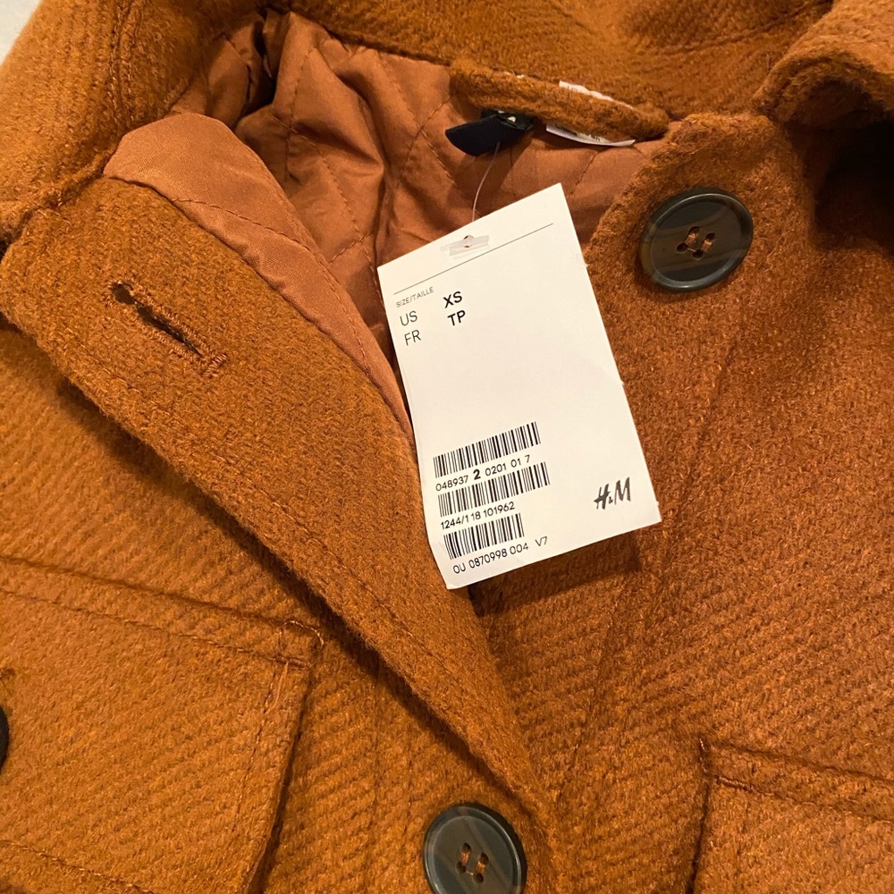 Rust Colored Shacket - Picture 3 of 3